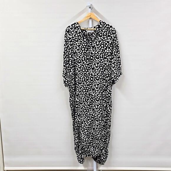 Vintage Nicole Miller Painted‎ Dot dress - Picture 1 of 7